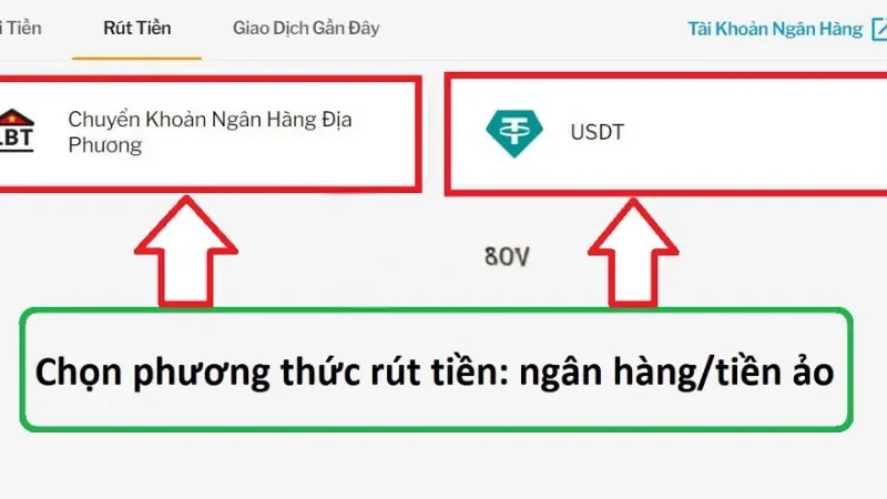 03 phương thức chuyển tiền cá cược sang tài khoản cá nhân phổ biến nhất hiện nay
